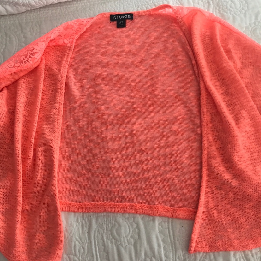 Orange Cardigan